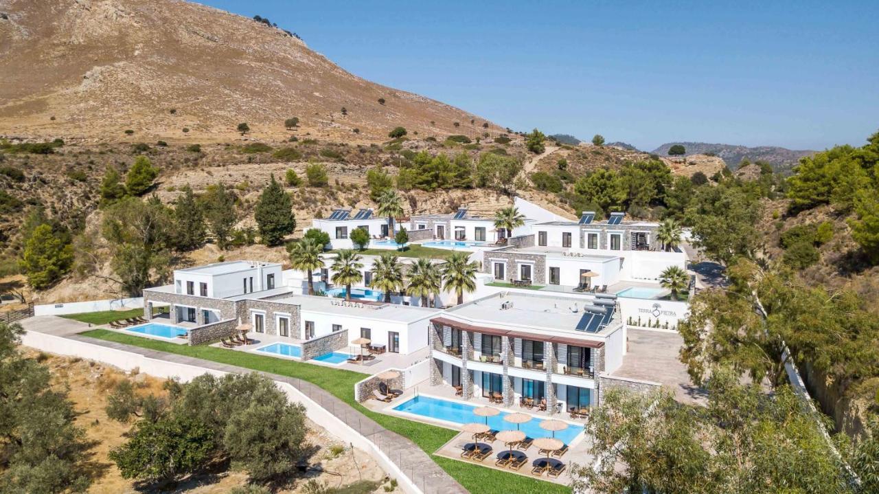 Terra Pietra Luxury Villas & Suites Lardos Exterior foto